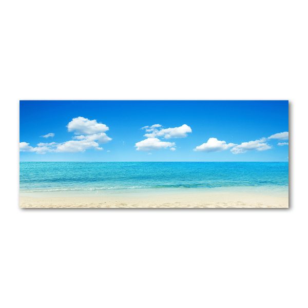 Acrylic wall art Paradise beach