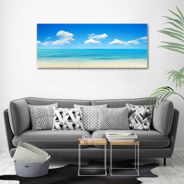 Acrylic wall art Paradise beach