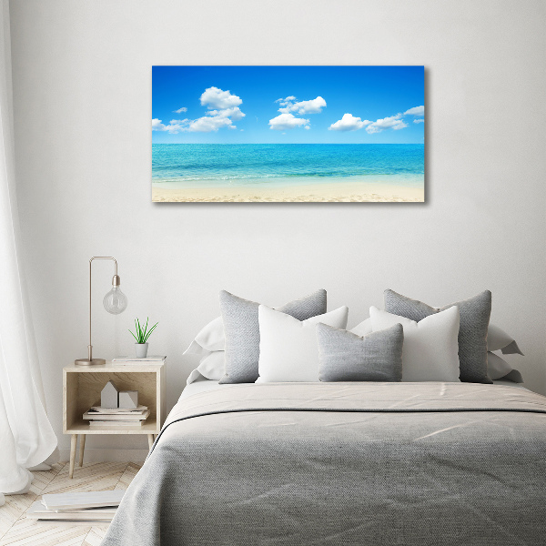 Acrylic wall art Paradise beach