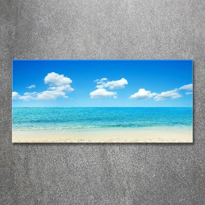 Acrylic wall art Paradise beach