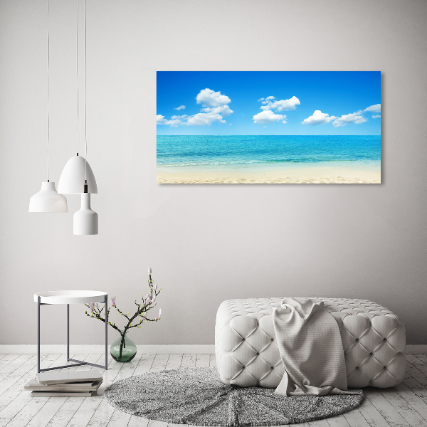 Acrylic wall art Paradise beach