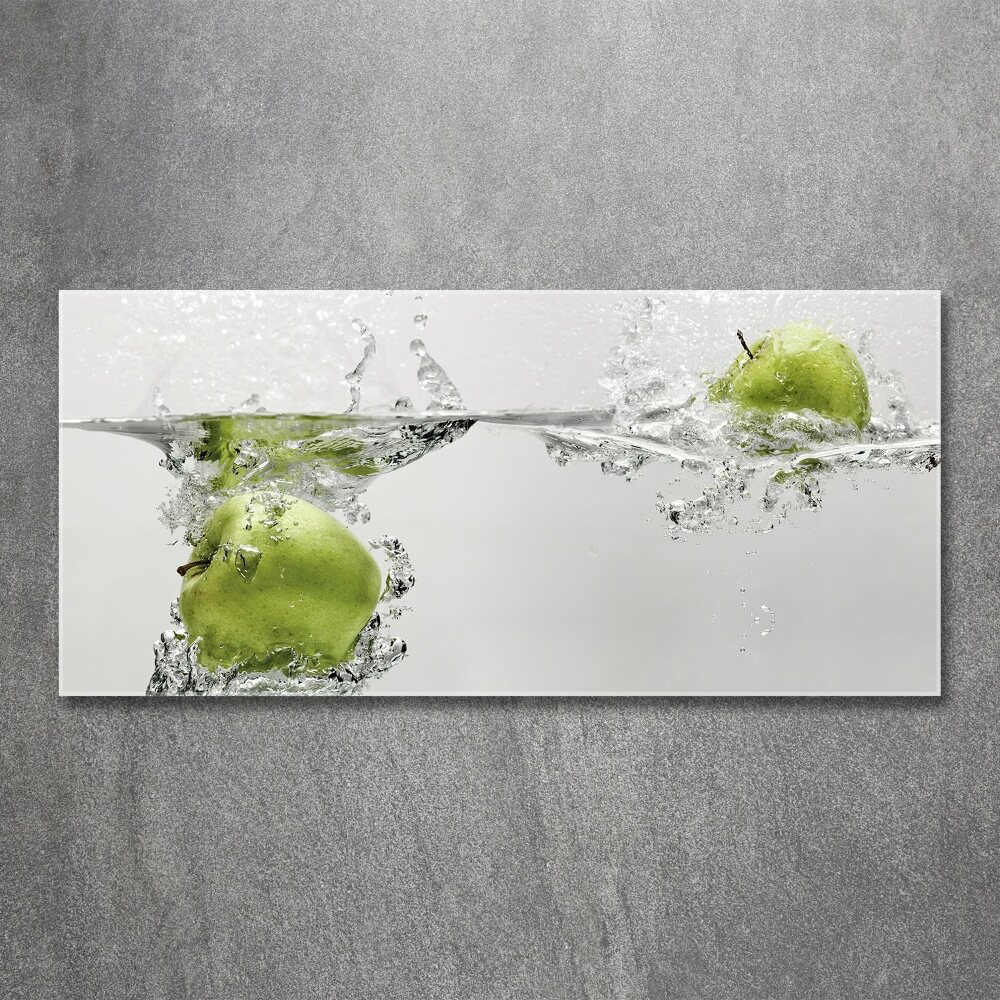 Acrylic wall art Apple under water