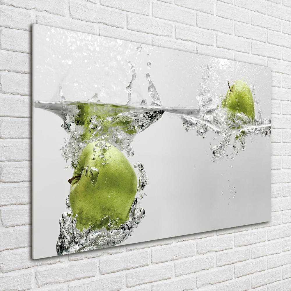 Acrylic wall art Apple under water