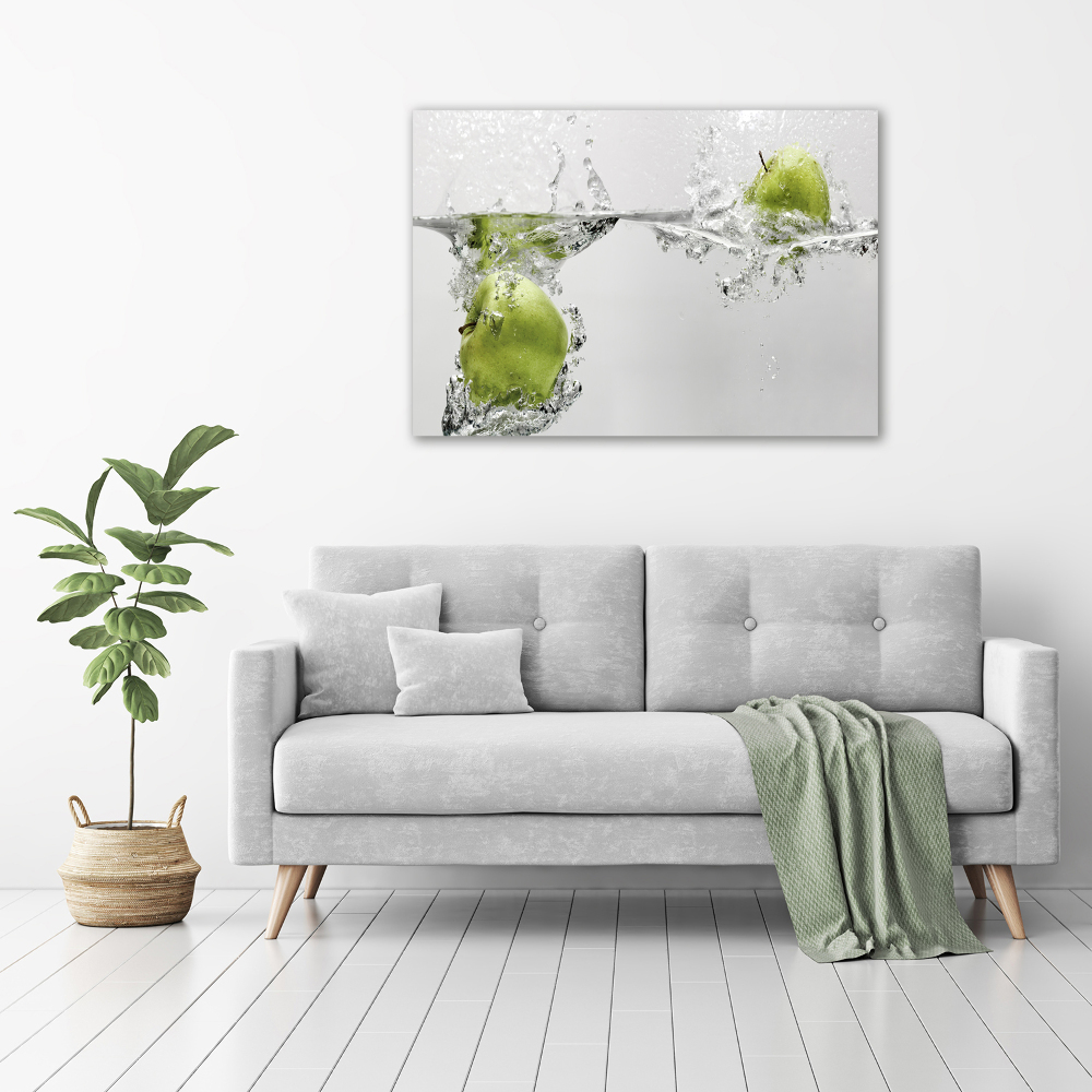 Acrylic wall art Apple under water