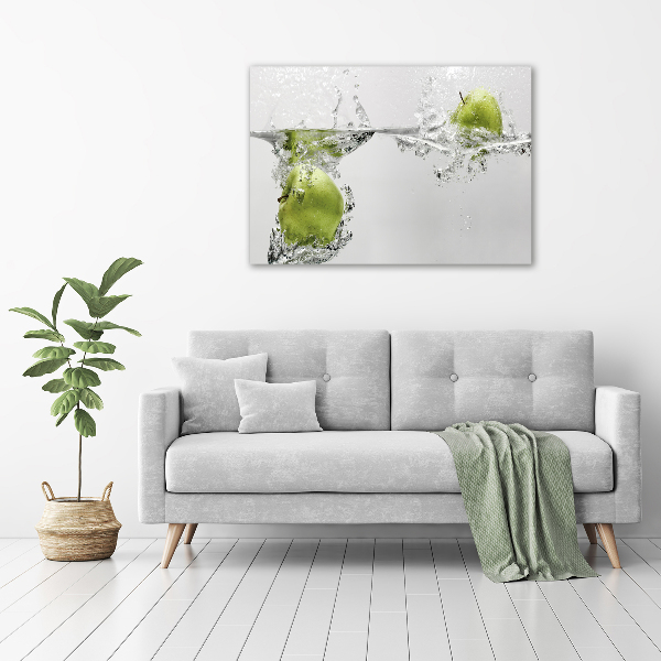 Acrylic wall art Apple under water