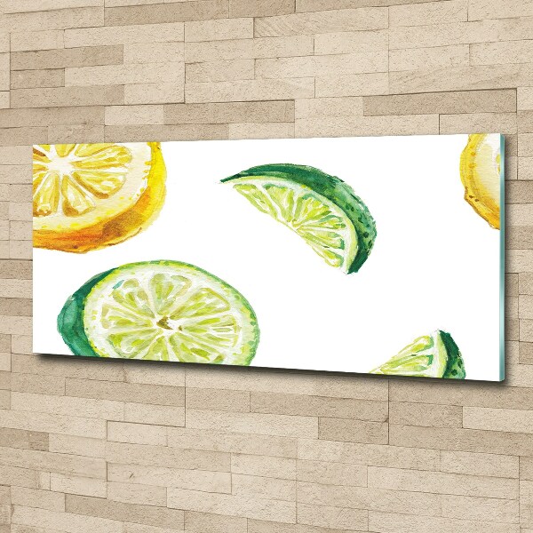 Wall art acrylic Lemon and lime