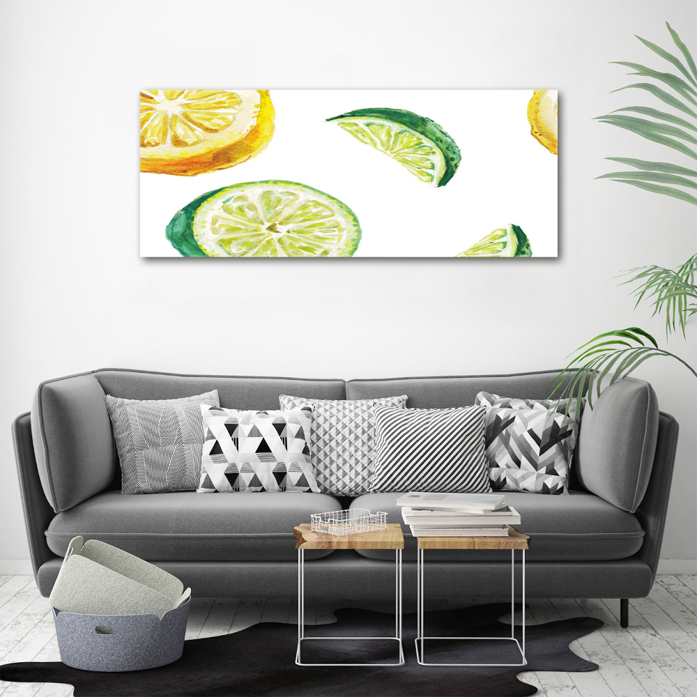 Wall art acrylic Lemon and lime