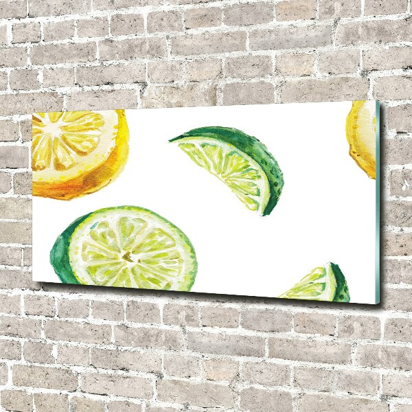 Wall art acrylic Lemon and lime