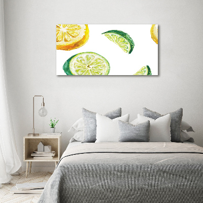 Wall art acrylic Lemon and lime