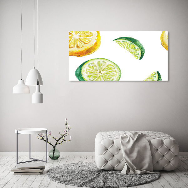 Wall art acrylic Lemon and lime