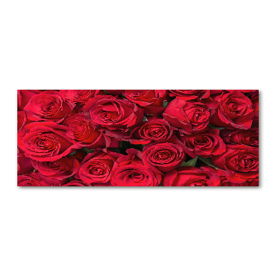 Acrylic wall picture Red roses