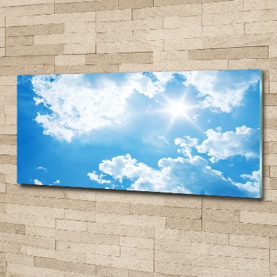 Print on acrylic Clouds in the sky