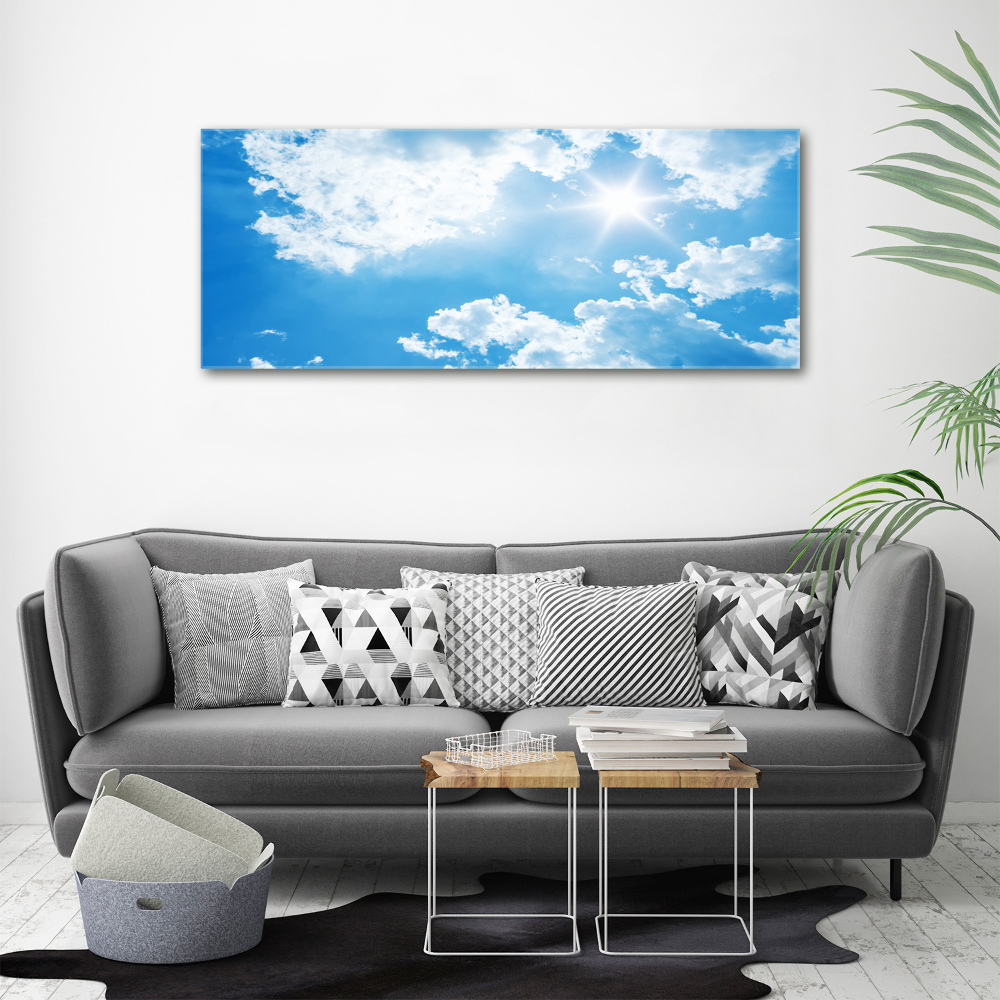 Print on acrylic Clouds in the sky