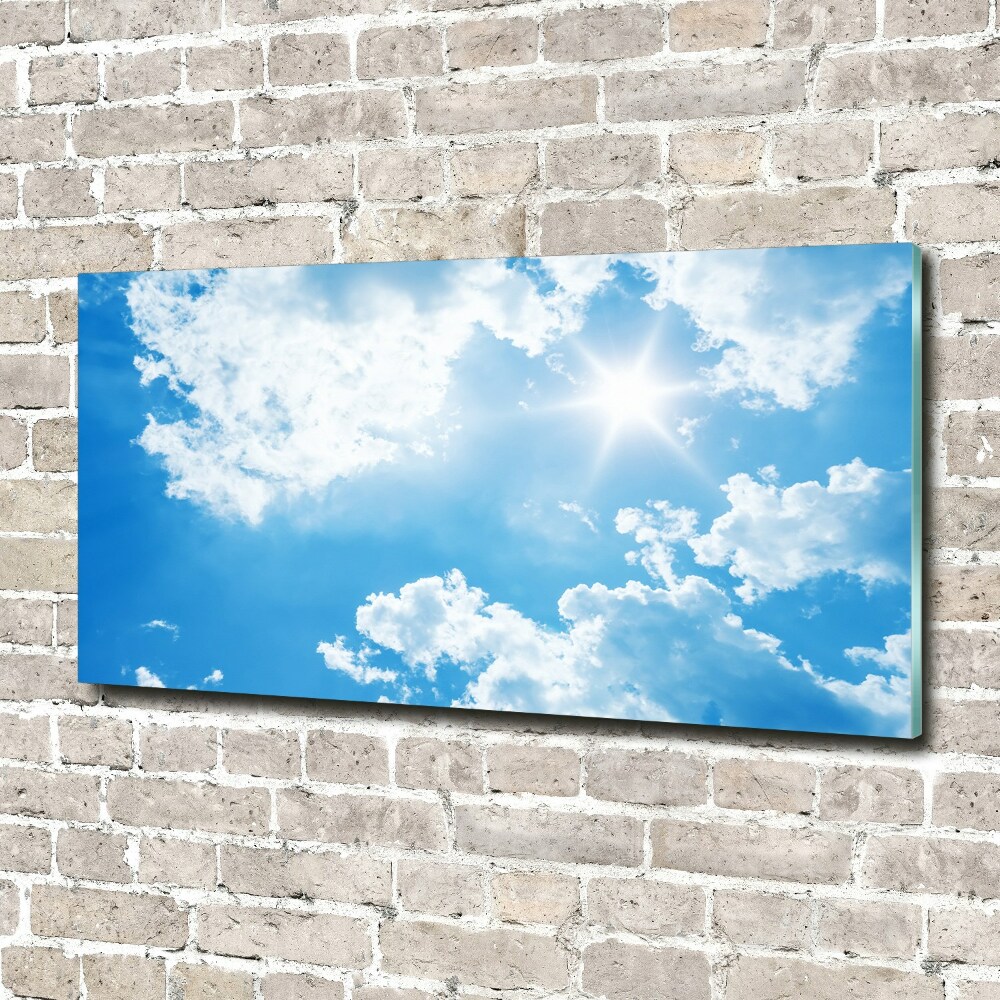 Print on acrylic Clouds in the sky