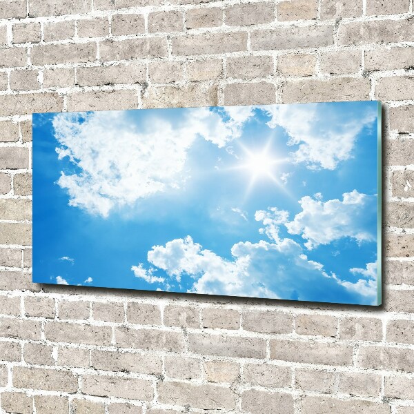 Print on acrylic Clouds in the sky