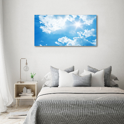 Print on acrylic Clouds in the sky