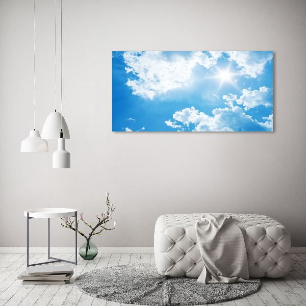 Print on acrylic Clouds in the sky