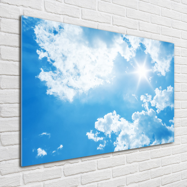 Print on acrylic Clouds in the sky