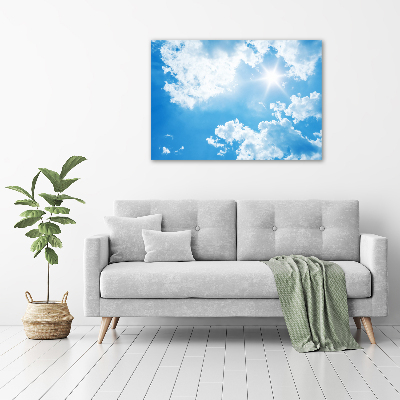 Print on acrylic Clouds in the sky