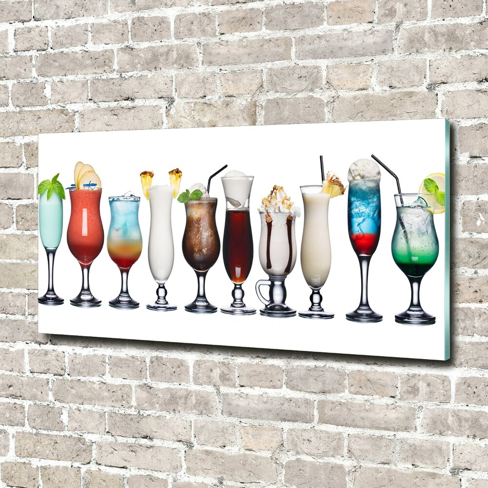 Wall art acrylic Drink set