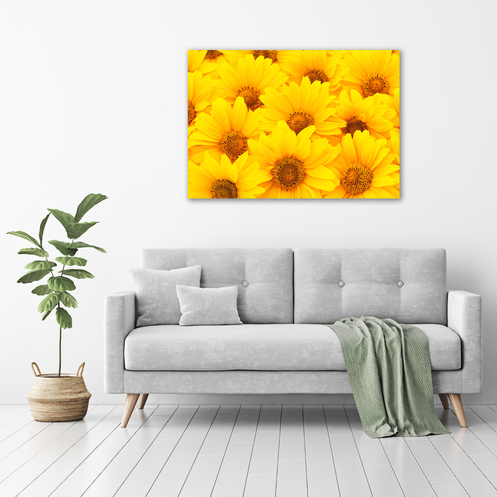 Print on acrylic Sunflowers