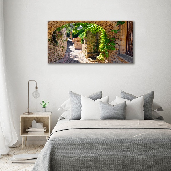 Acrylic wall art Charming street