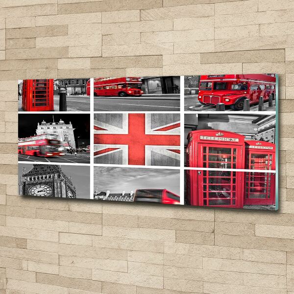 Acrylic wall art London collage