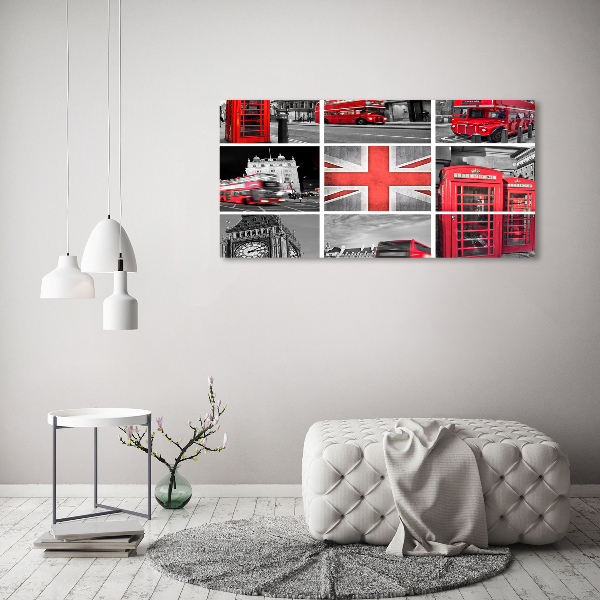 Acrylic wall art London collage