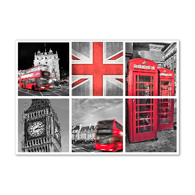 Acrylic wall art London collage