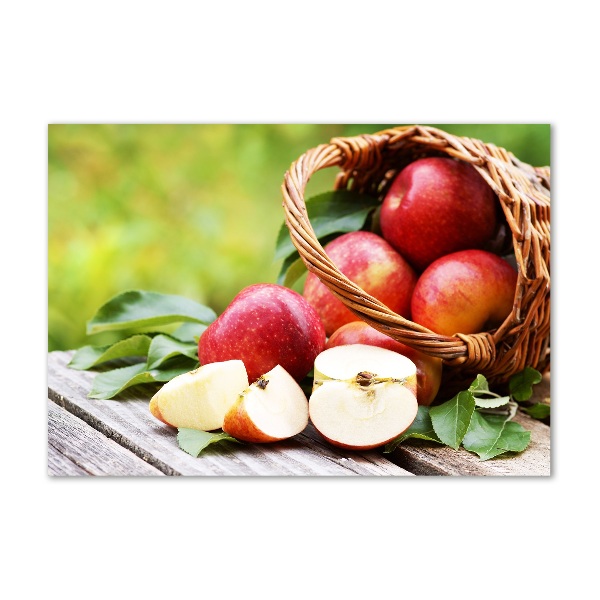 Wall art acrylic Apples in the basket