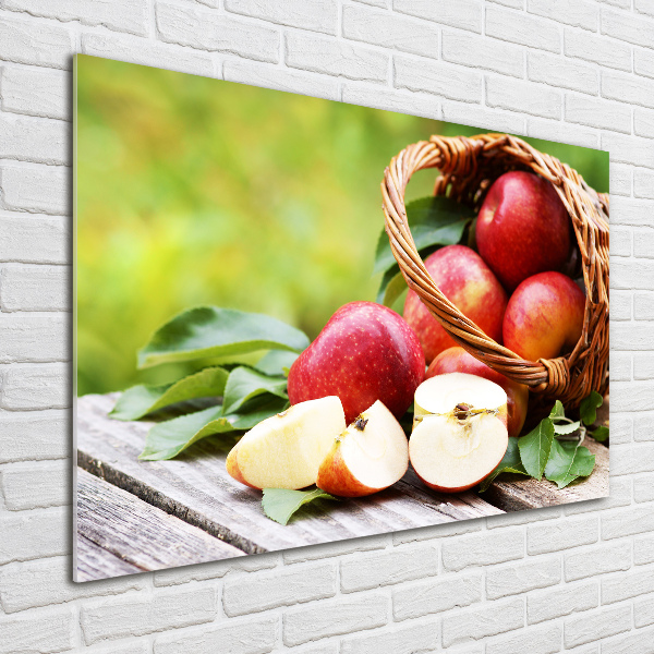 Wall art acrylic Apples in the basket