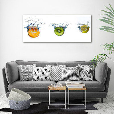 Print on acrylic Fruit underwater