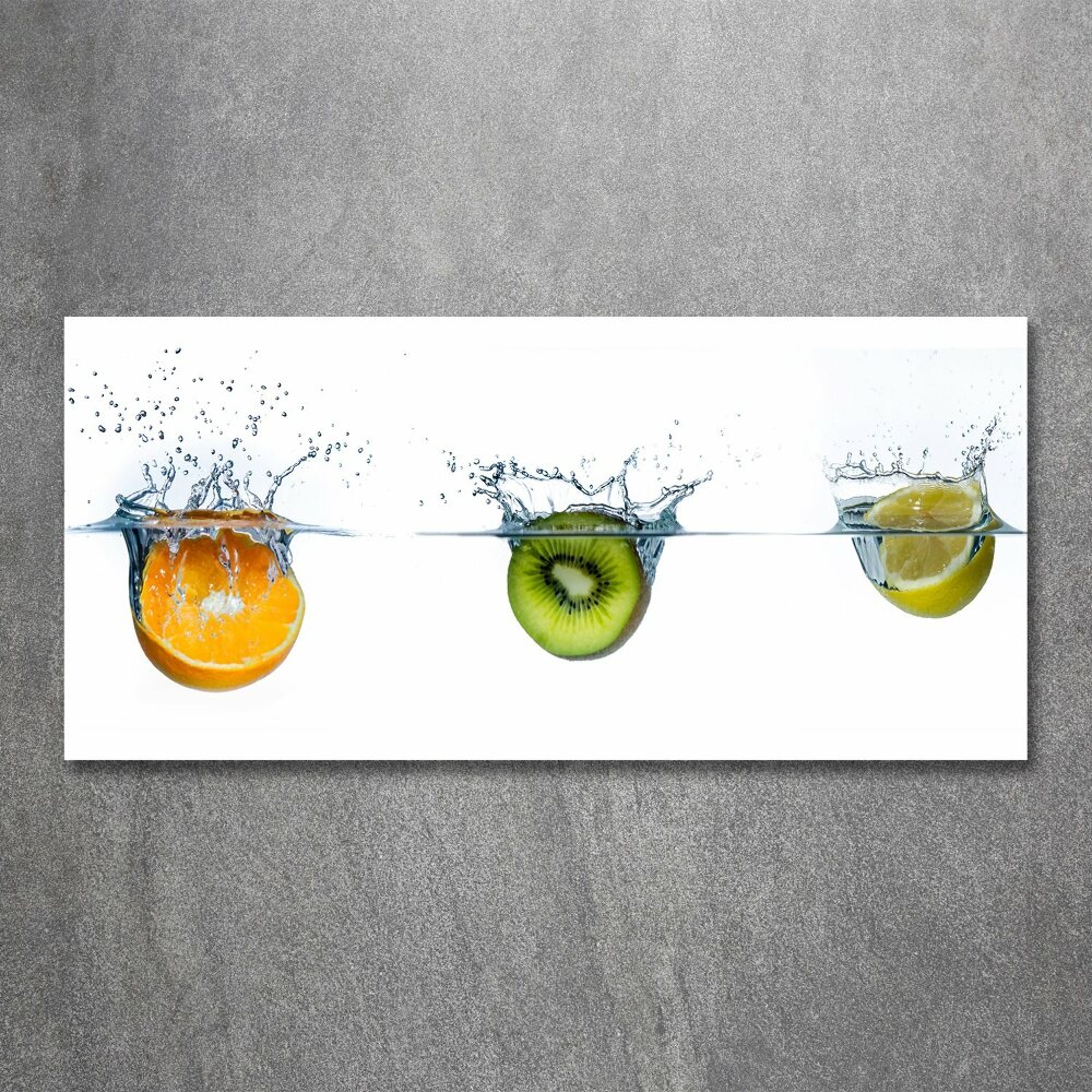 Print on acrylic Fruit underwater