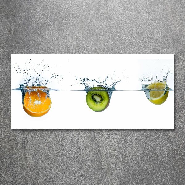 Print on acrylic Fruit underwater