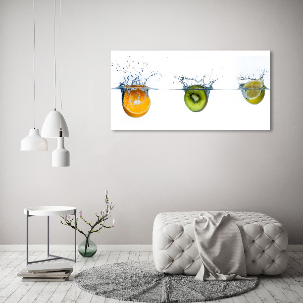 Print on acrylic Fruit underwater