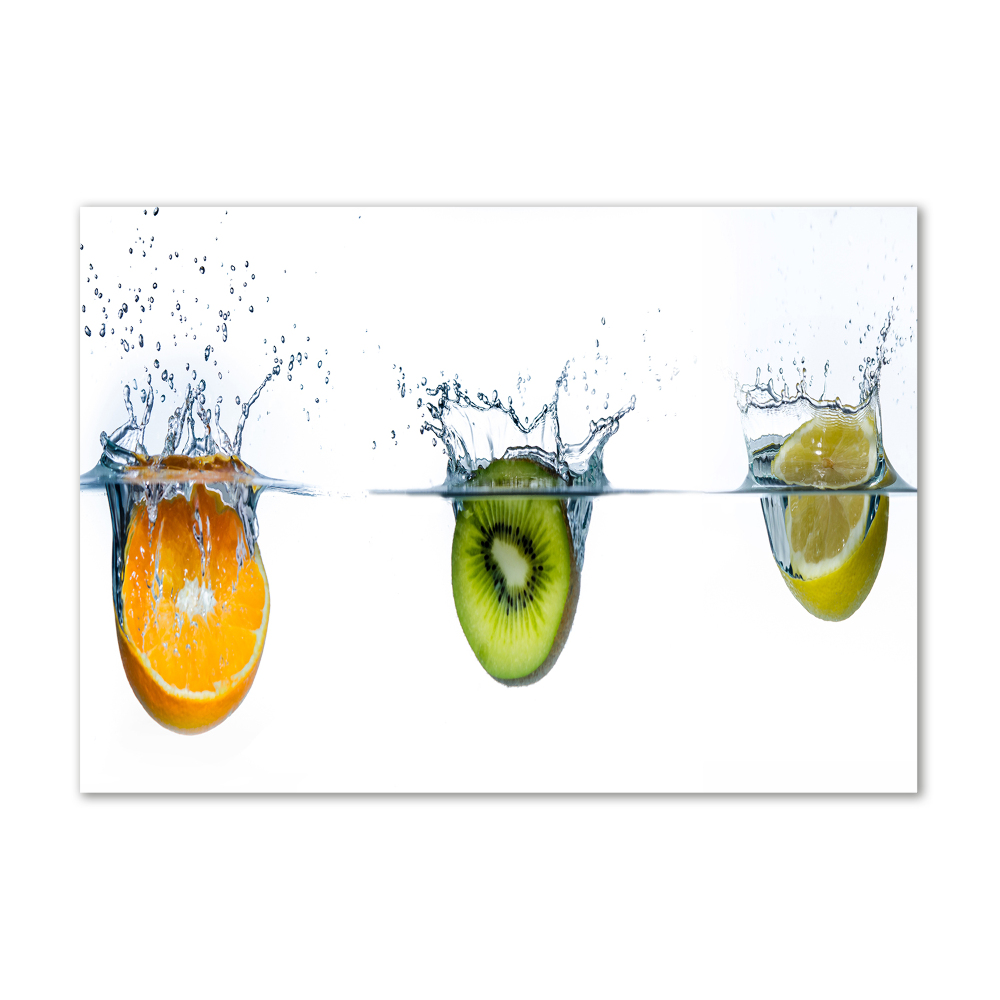 Print on acrylic Fruit underwater