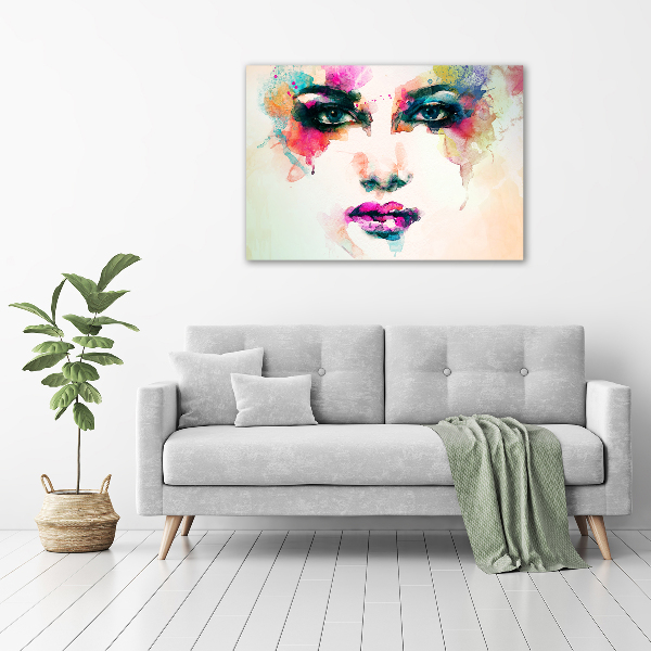 Acrylic print Portrait of a woman