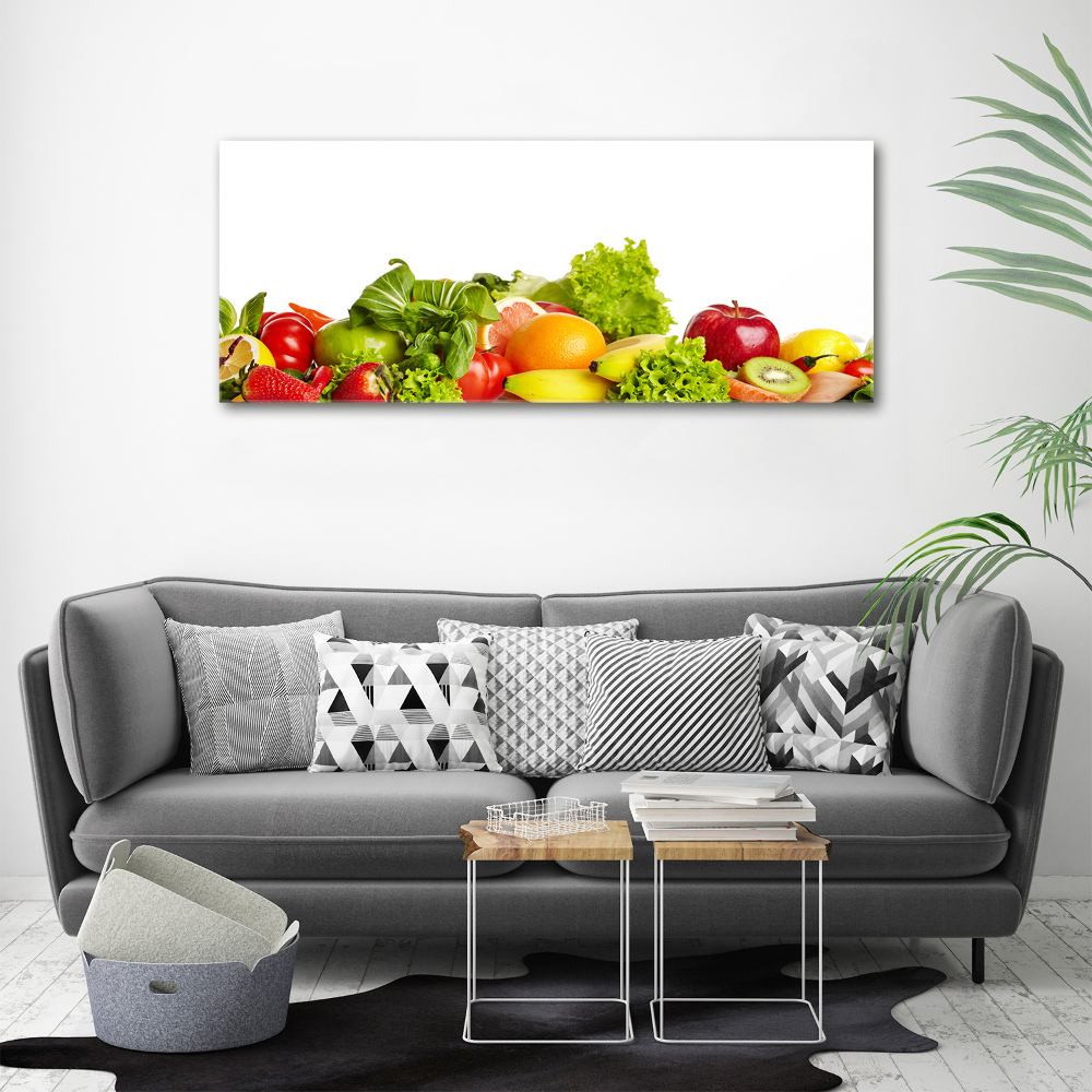 Print on acrylic Fruits and vegetables