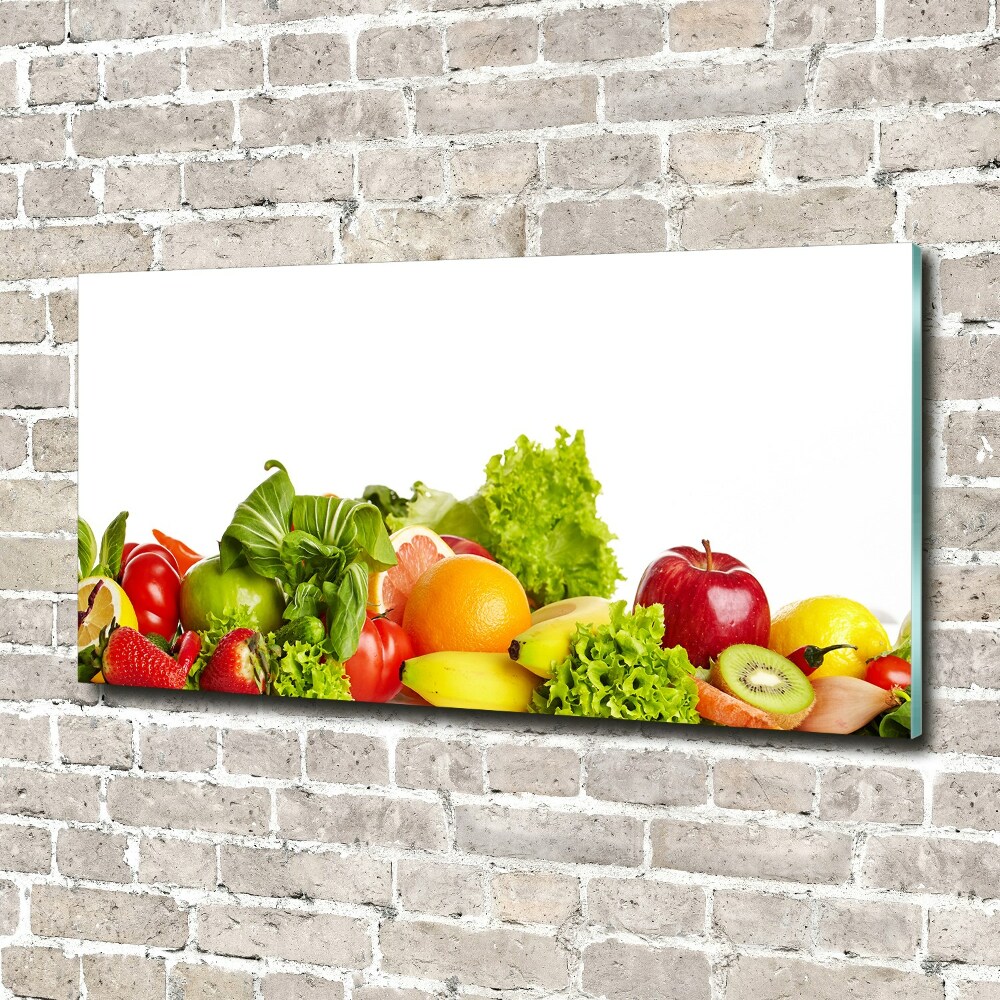 Print on acrylic Fruits and vegetables