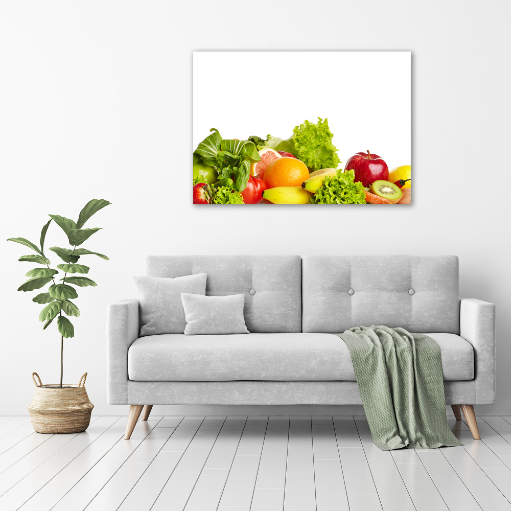 Print on acrylic Fruits and vegetables