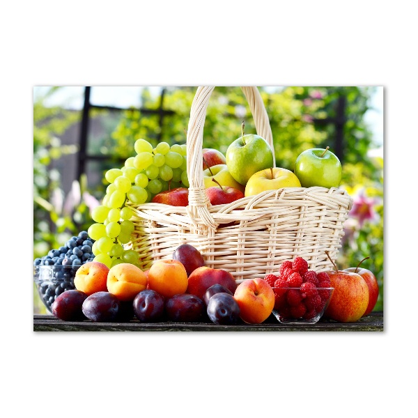 Print on acrylic Fruit basket