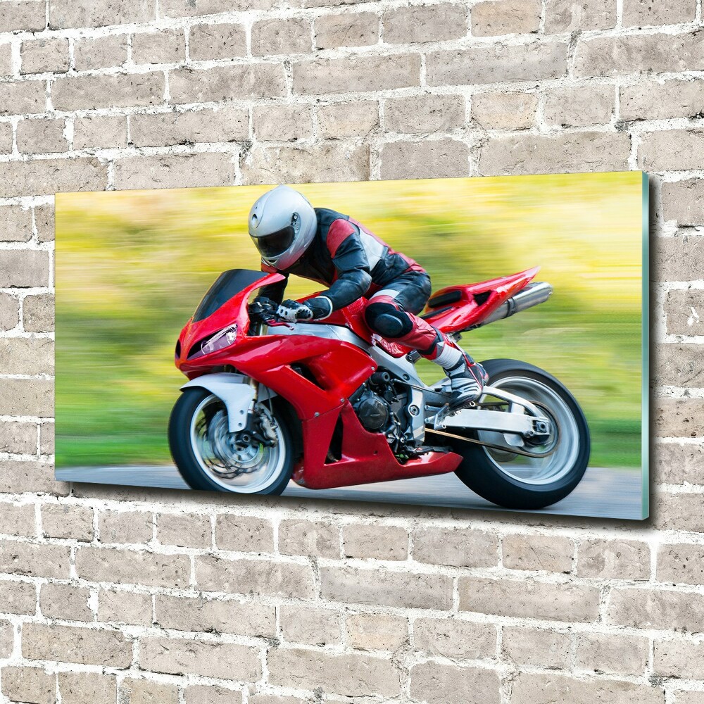 Print on acrylic Motorbike