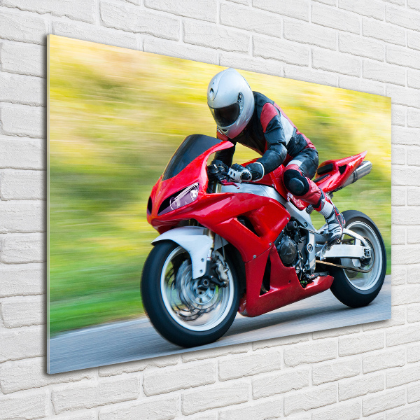 Print on acrylic Motorbike