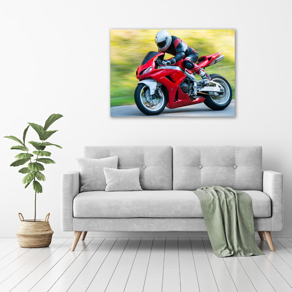 Print on acrylic Motorbike