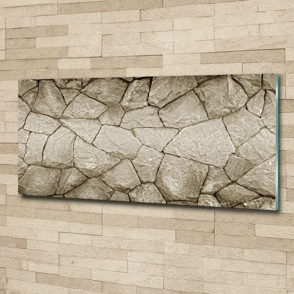 Print on acrylic Stone wall