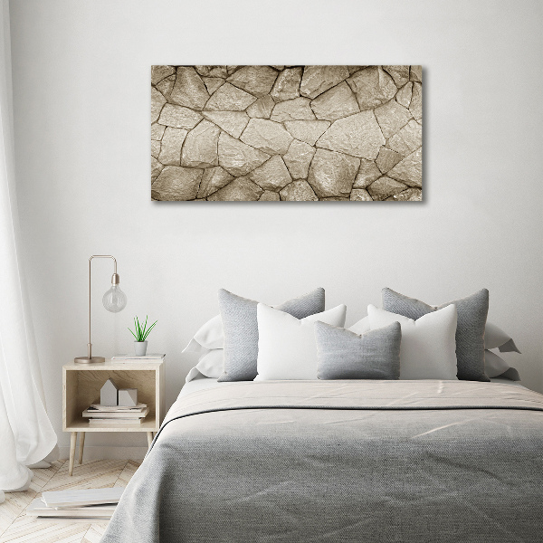 Print on acrylic Stone wall