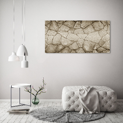 Print on acrylic Stone wall