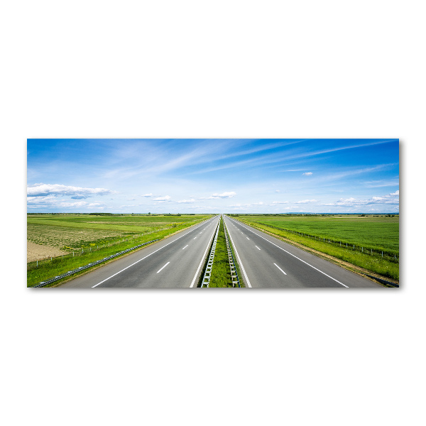 Wall art acrylic highway