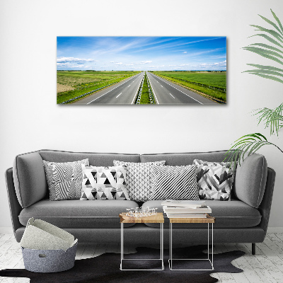 Wall art acrylic highway