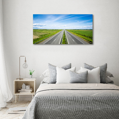 Wall art acrylic highway